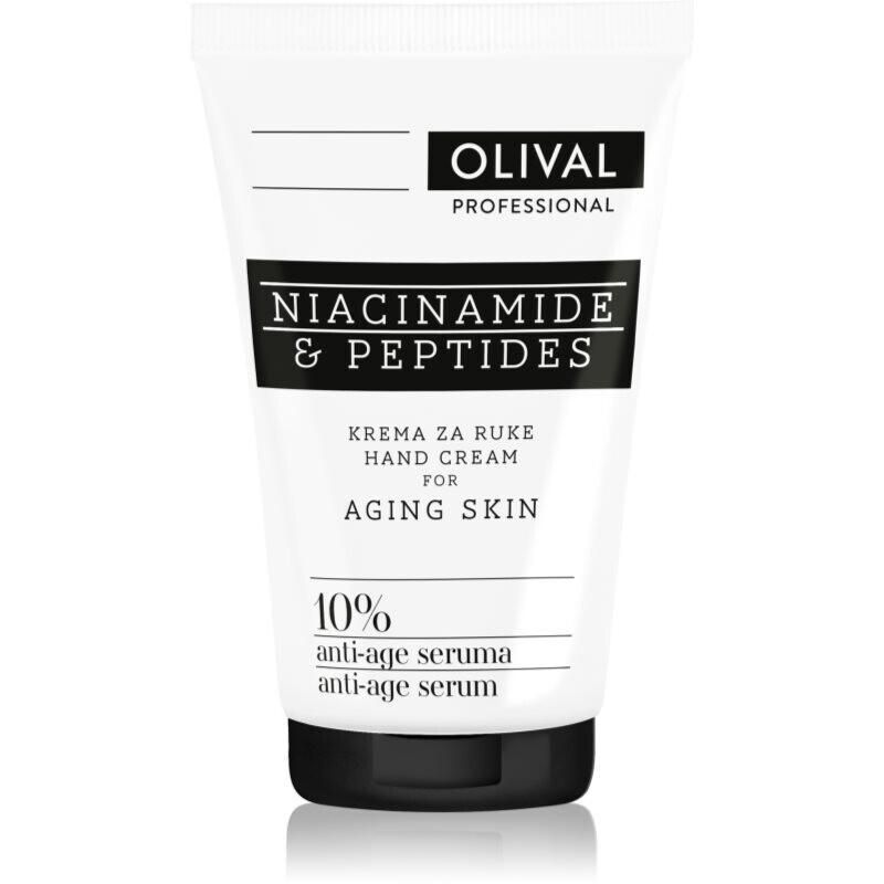 Olival Professional Niacinamide & Peptides krém na ruky proti starnutiu pokožky 50 ml