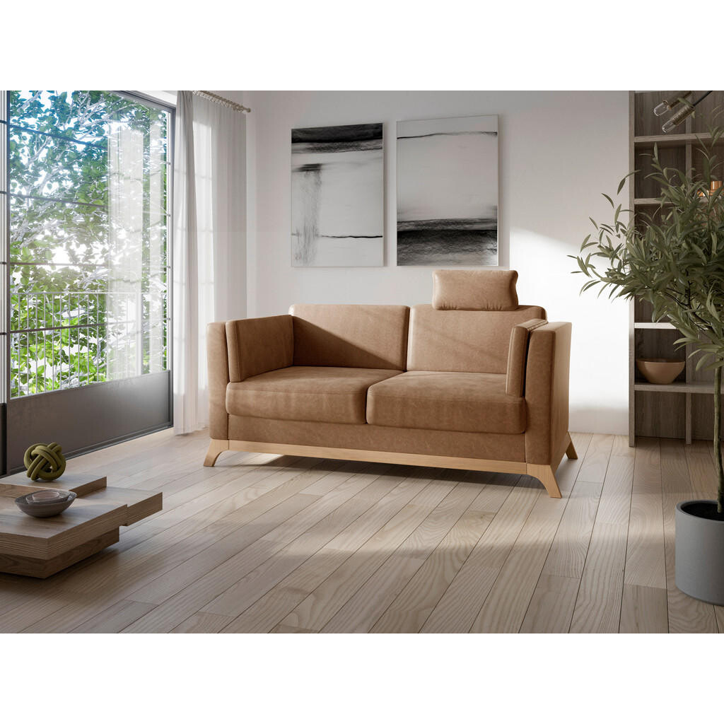 Sit & More 2,5-MIESTNA POHOVKA, textil, koňaková