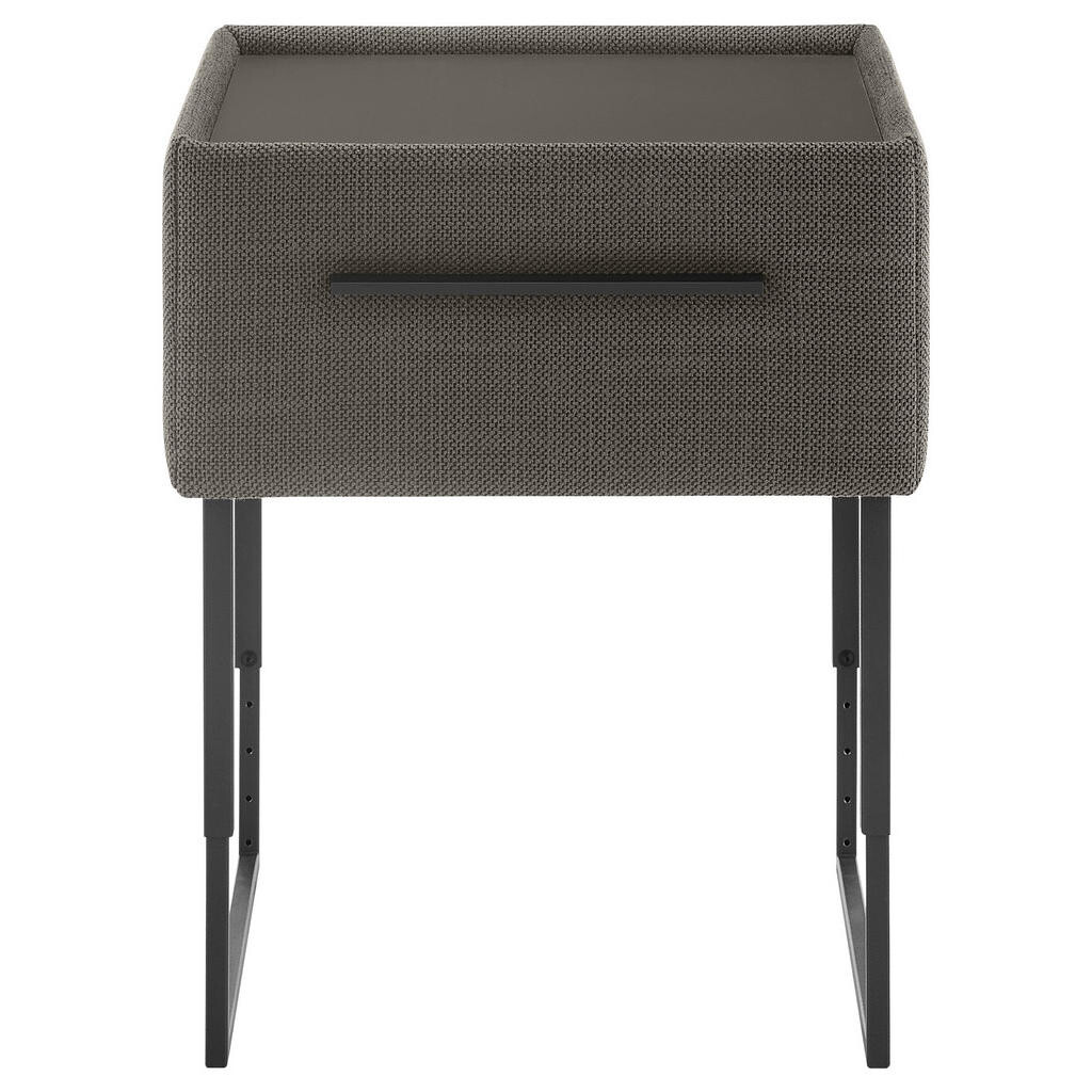 Dieter Knoll NOČNÝ STOLÍK, smrek, borovica, hnedá, 49,3/45,5-61,5/45,9 cm