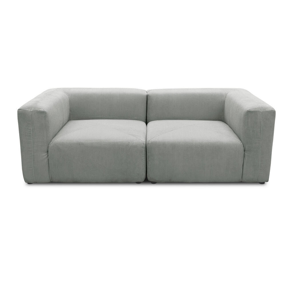 MID.YOU DVOJMIESTNA POHOVKA, textil, svetlosivá