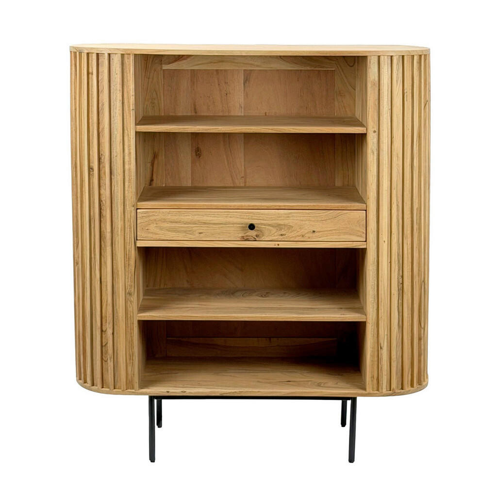 Livetastic STOJACÍ REGÁL, akácia, farba akácie, 105/122/40 cm