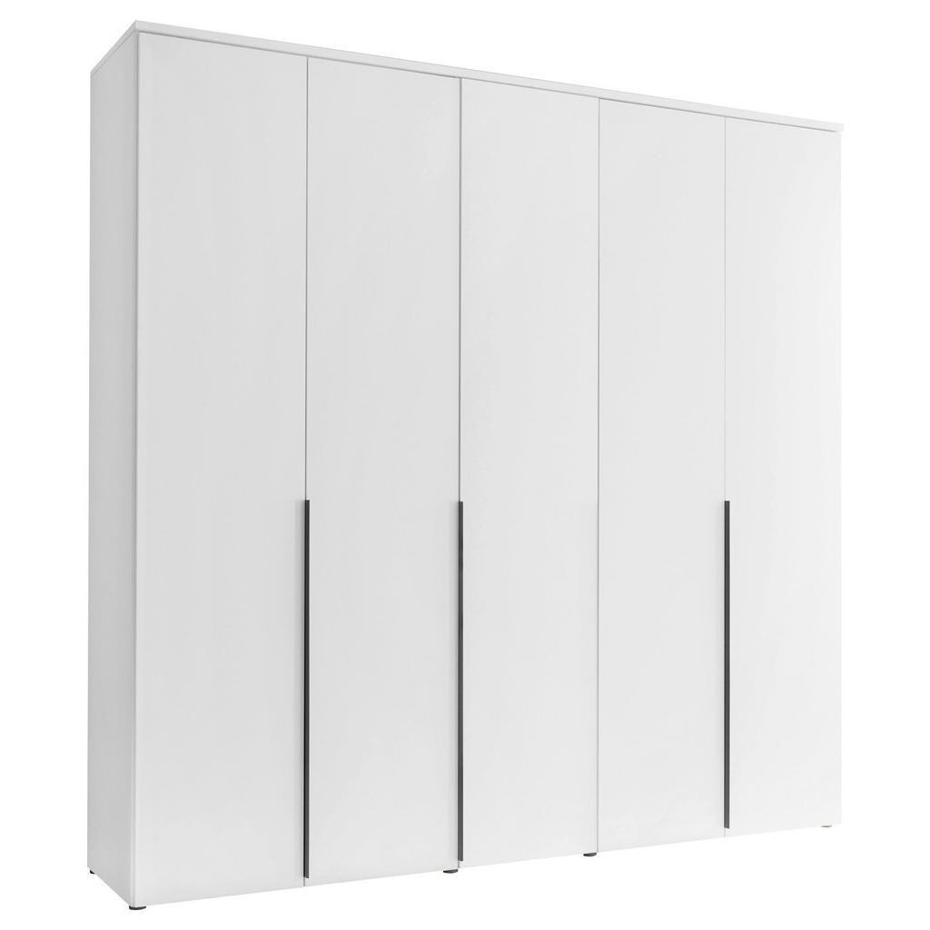 Carryhome SKRIŇA S OTOČNÝMI DVERAMI, biela, 225/225/52 cm