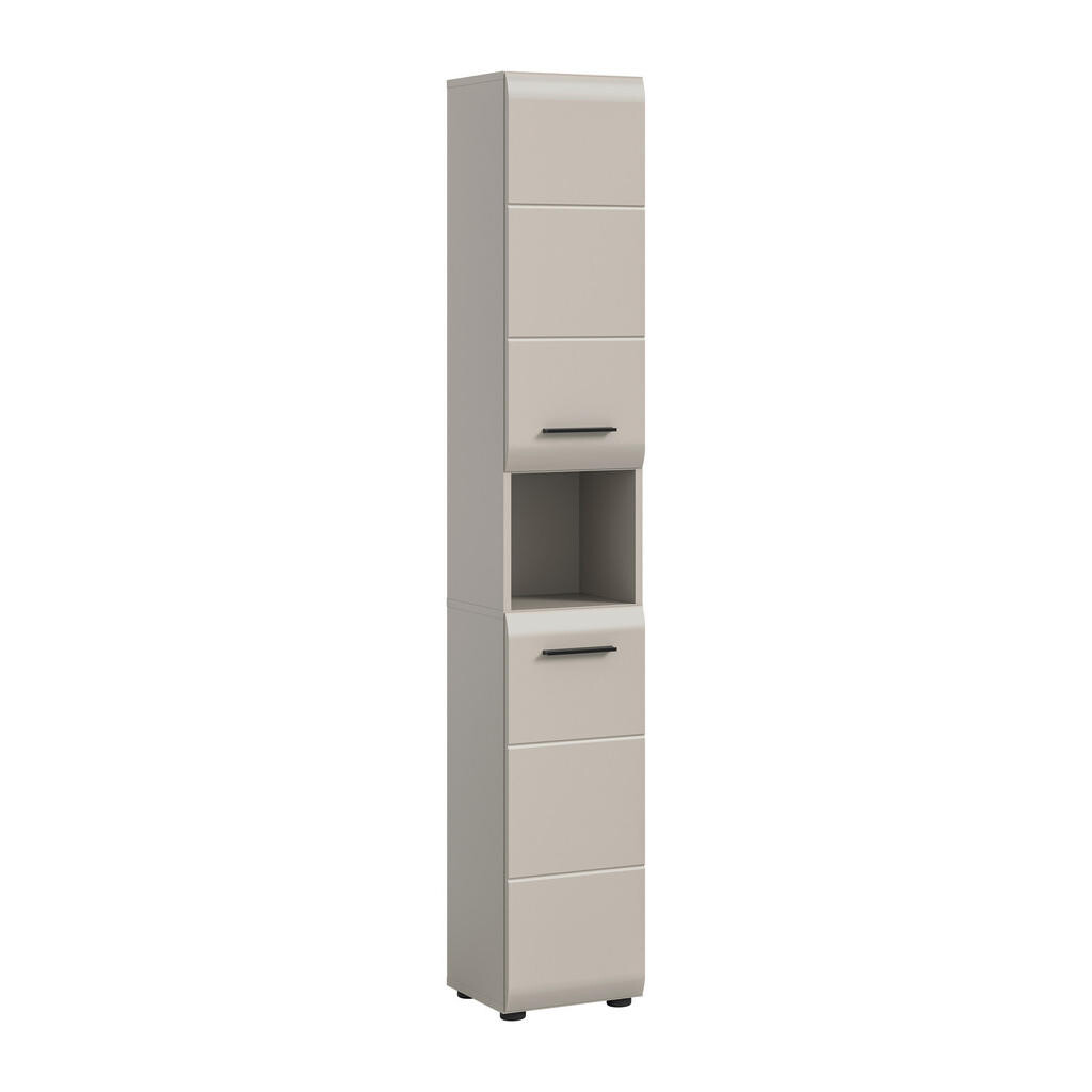 MID.YOU VYSOKÁ SKRINKA, kašmírová, kašmírová, 30/185/30 cm