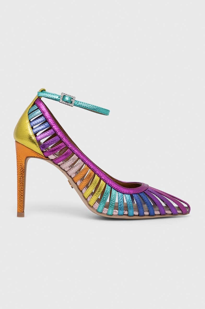Kožené lodičky Kurt Geiger London Pierra Court