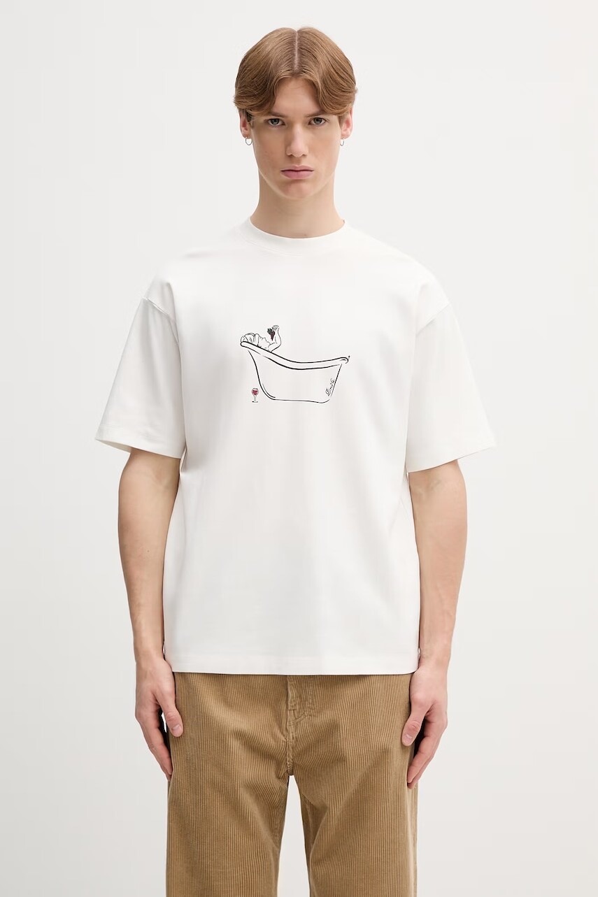 Drôle de Monsieur tričko pánske bavlnené Wine Bath