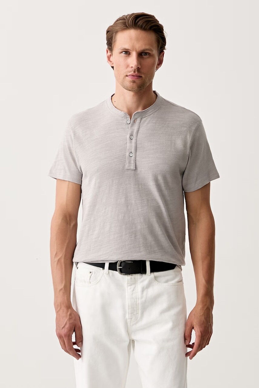 rag & bone polo tričko pánske bavlnené