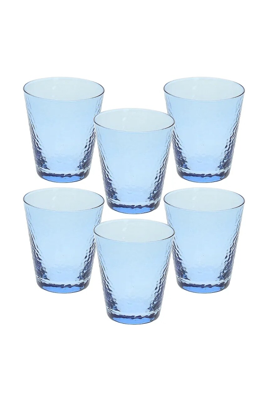 Tognana sada pohárov z farebného skla 330 ml