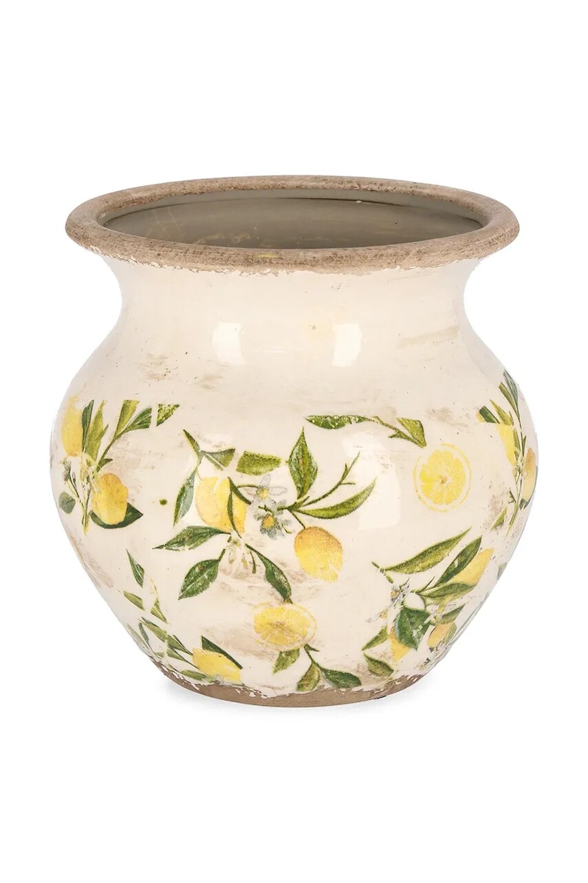 Bizzotto obal kvetináča vyrobený z porcelánu 19 x 18,5 cm