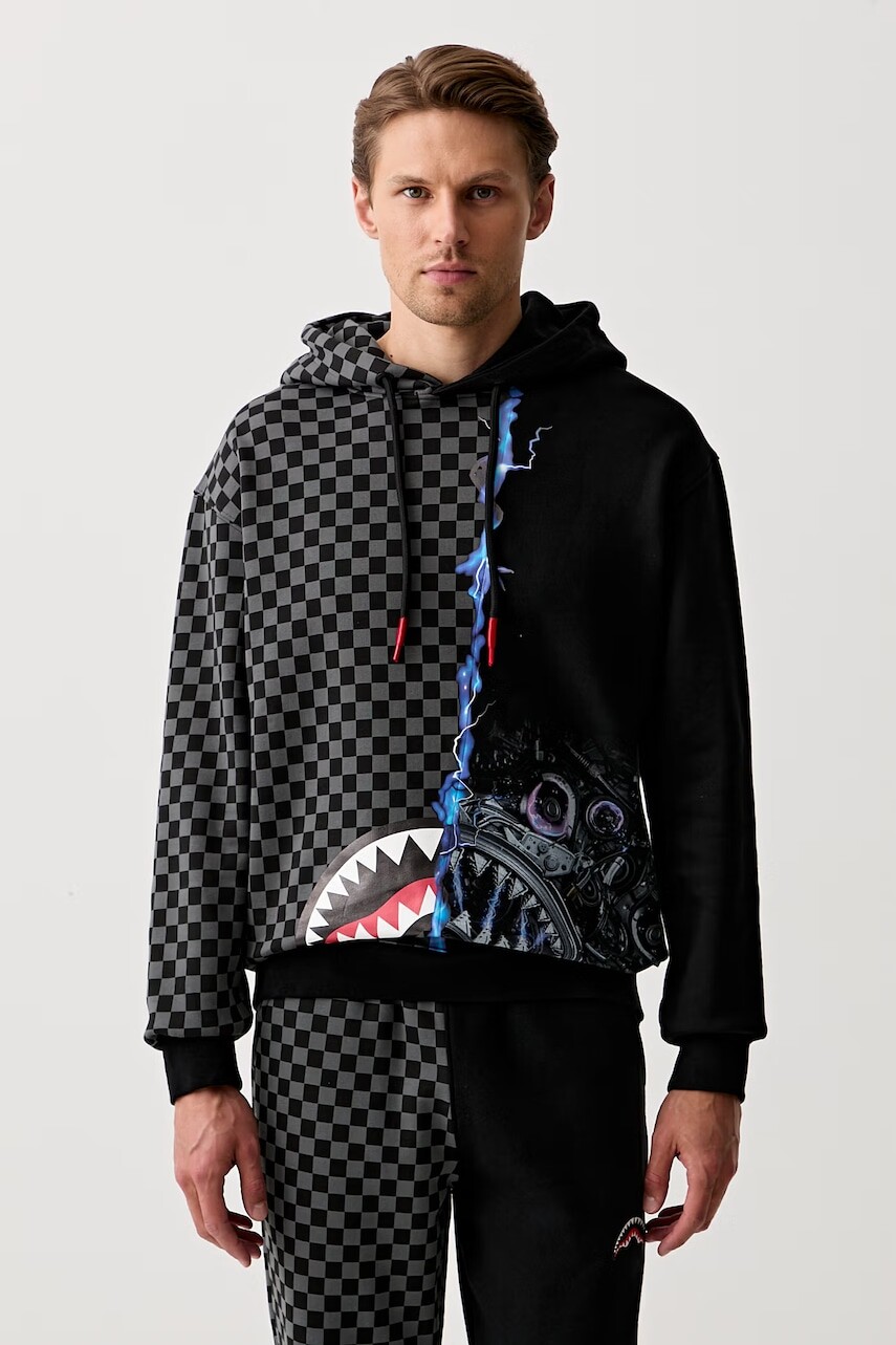 Sprayground mikina s kapucňou bavlnená