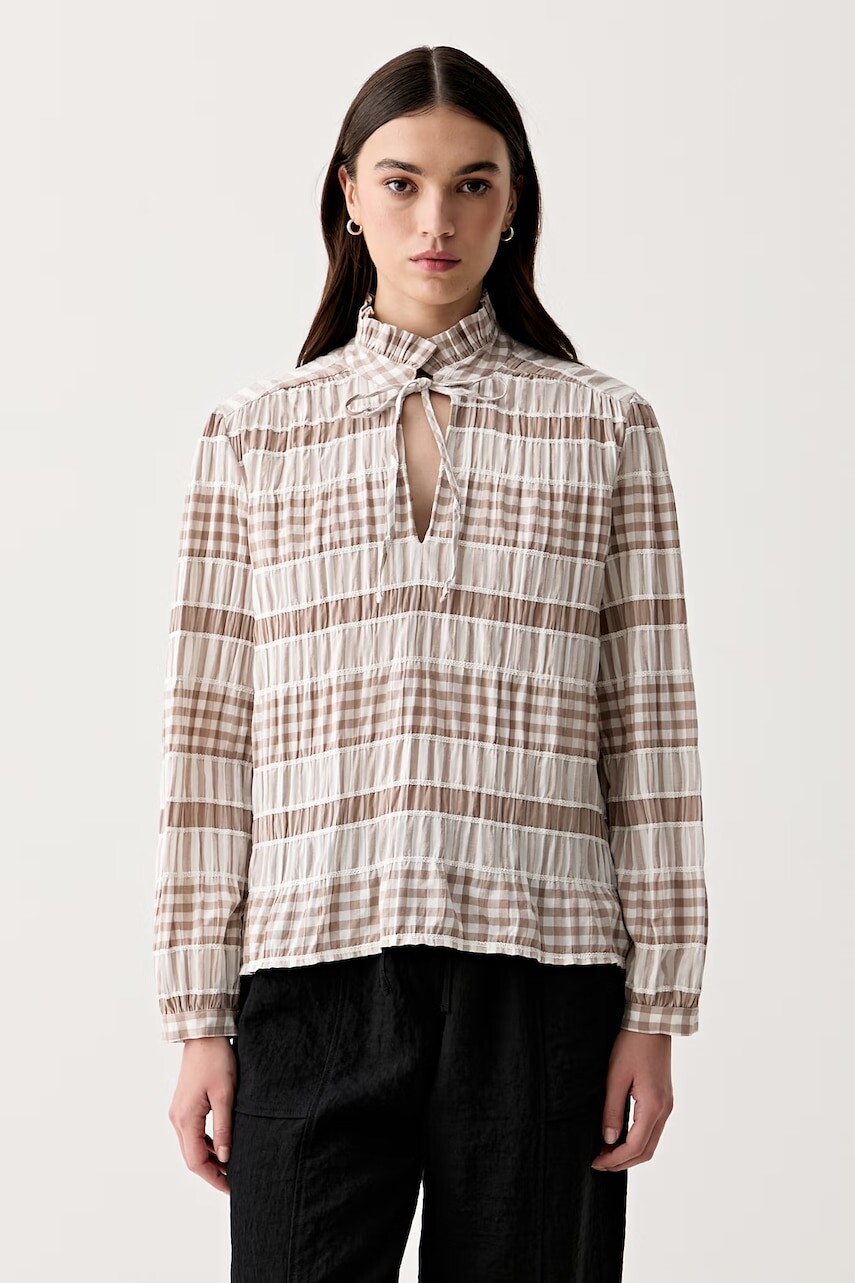 Barbour body dámske bavlnené s elastanom Hinton