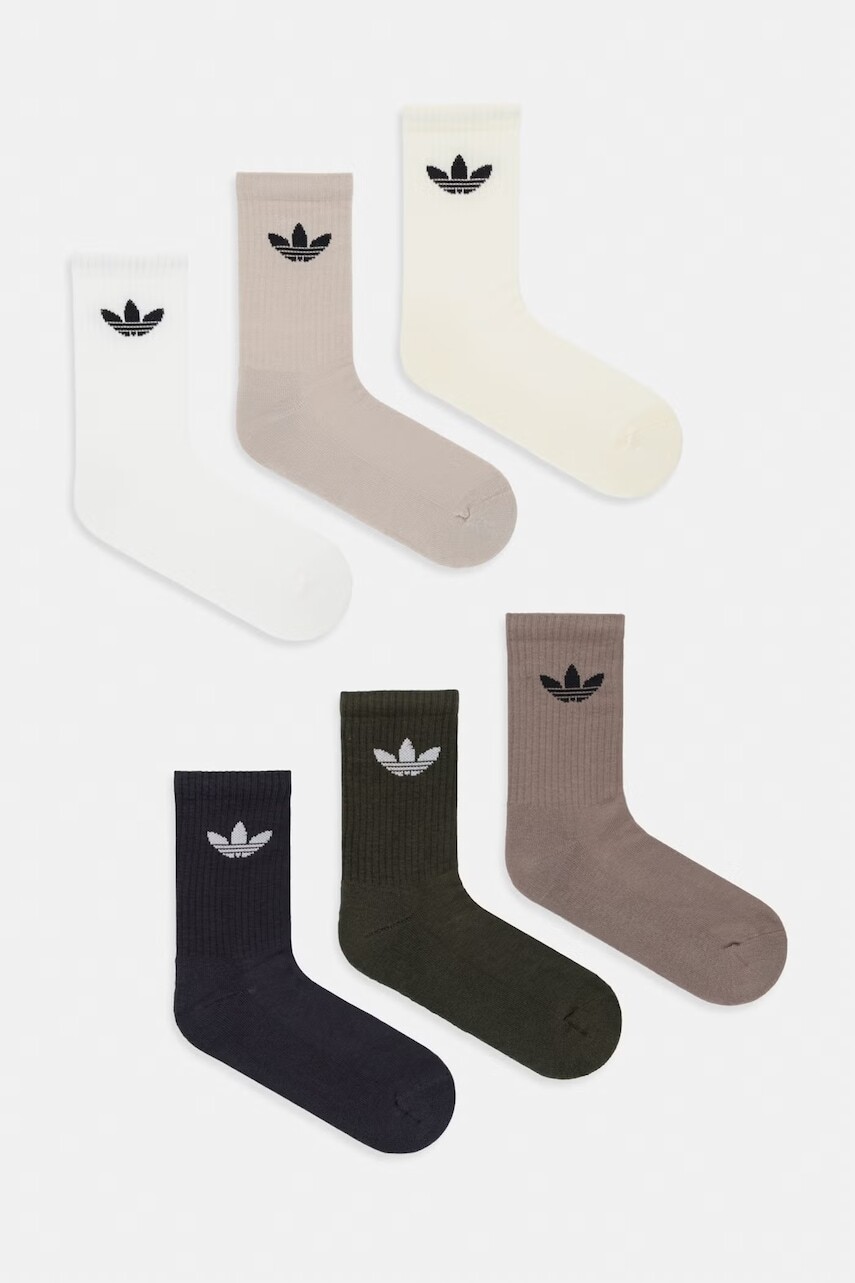 adidas Originals ponožky s bavlnou 6-pak