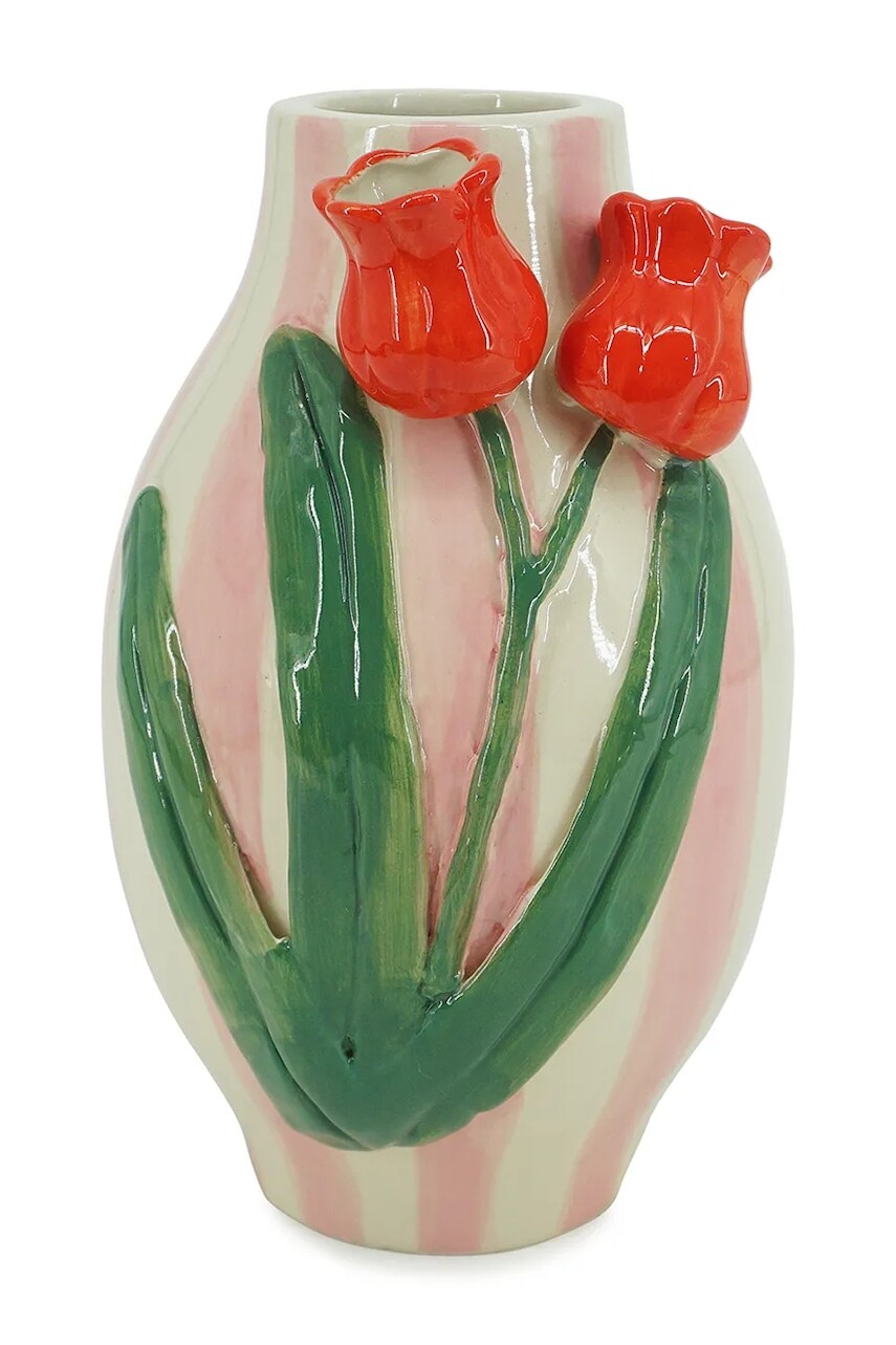 Bizzotto váza dekoratívna z keramiky 16,5 x 15,5 x 24,5 cm