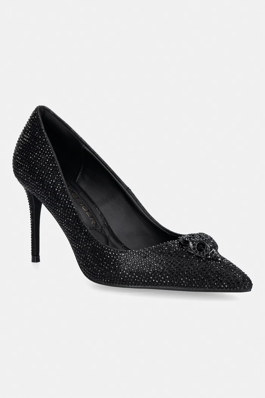 Kurt Geiger London lodičky Belgravia Eagle Court Dr-Black