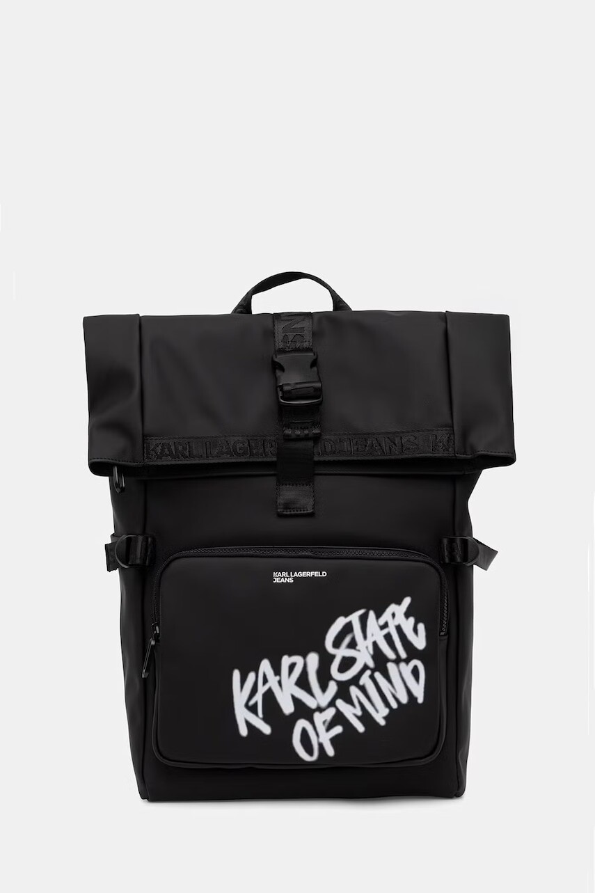 Karl Lagerfeld Jeans ruksak pánsky z imitácie kože
