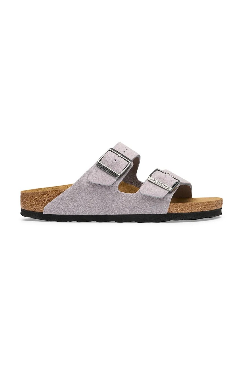 Birkenstock šľapky dámske semišové Arizona Suede Leather