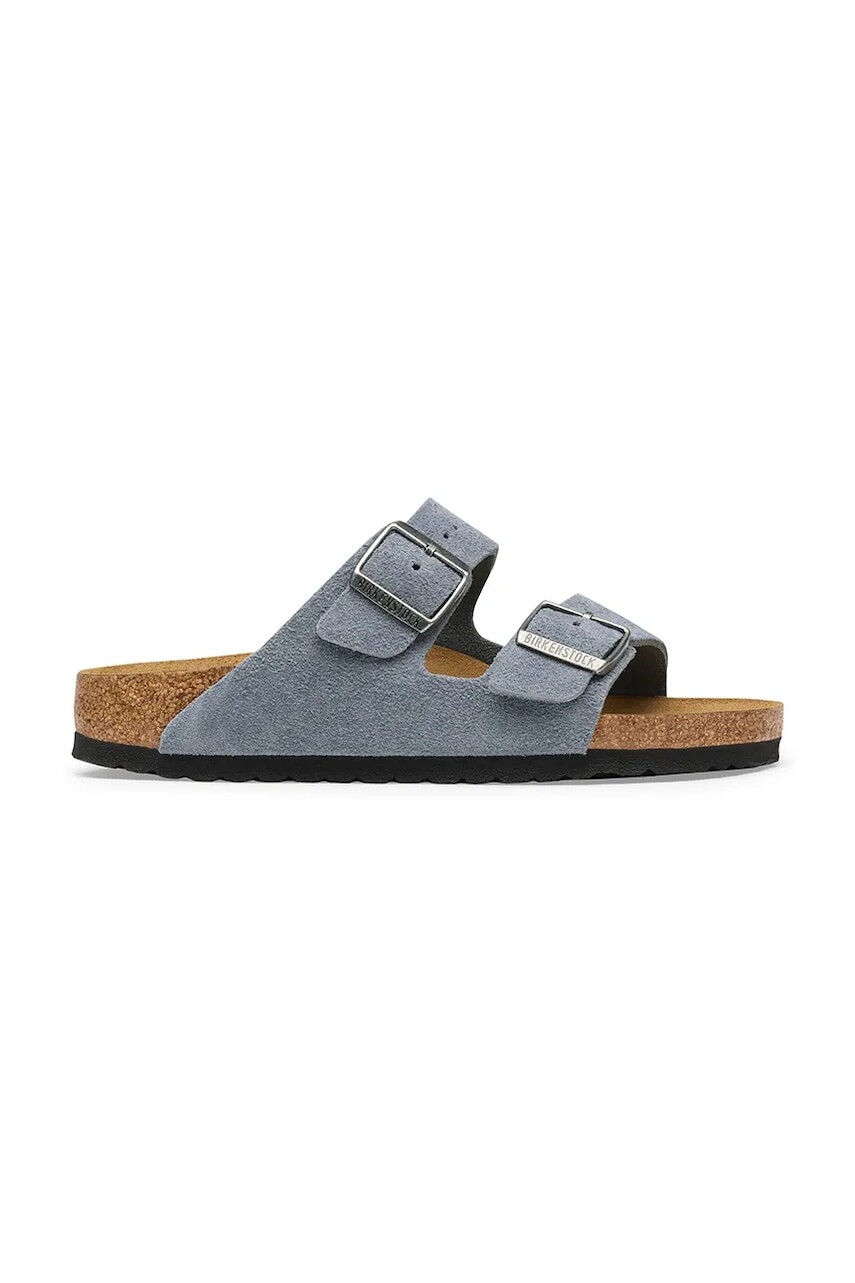 Birkenstock šľapky semišové Arizona Suede Leather