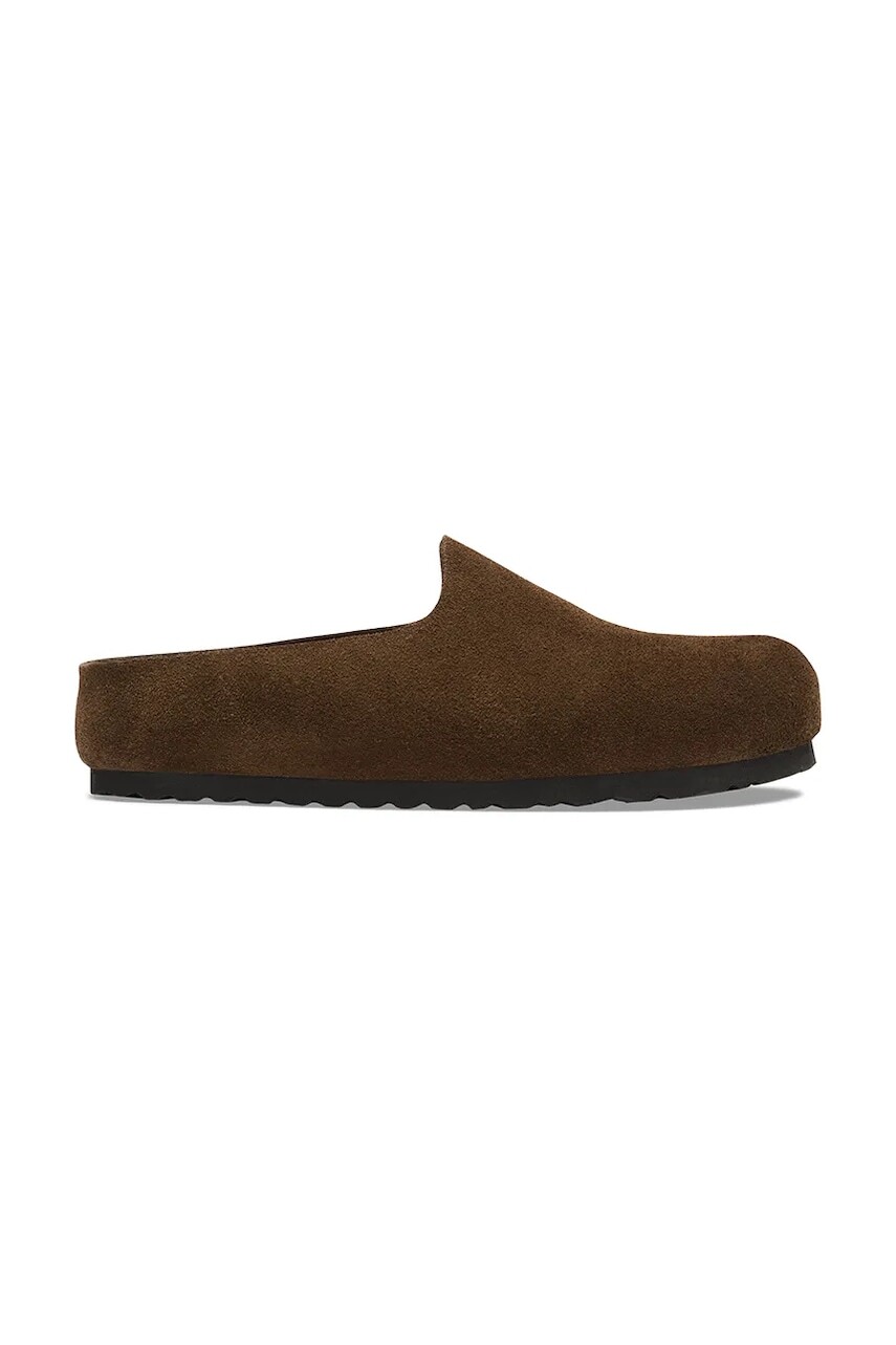 Birkenstock šľapky semišové Amsterdam Wrapped Suede Leather