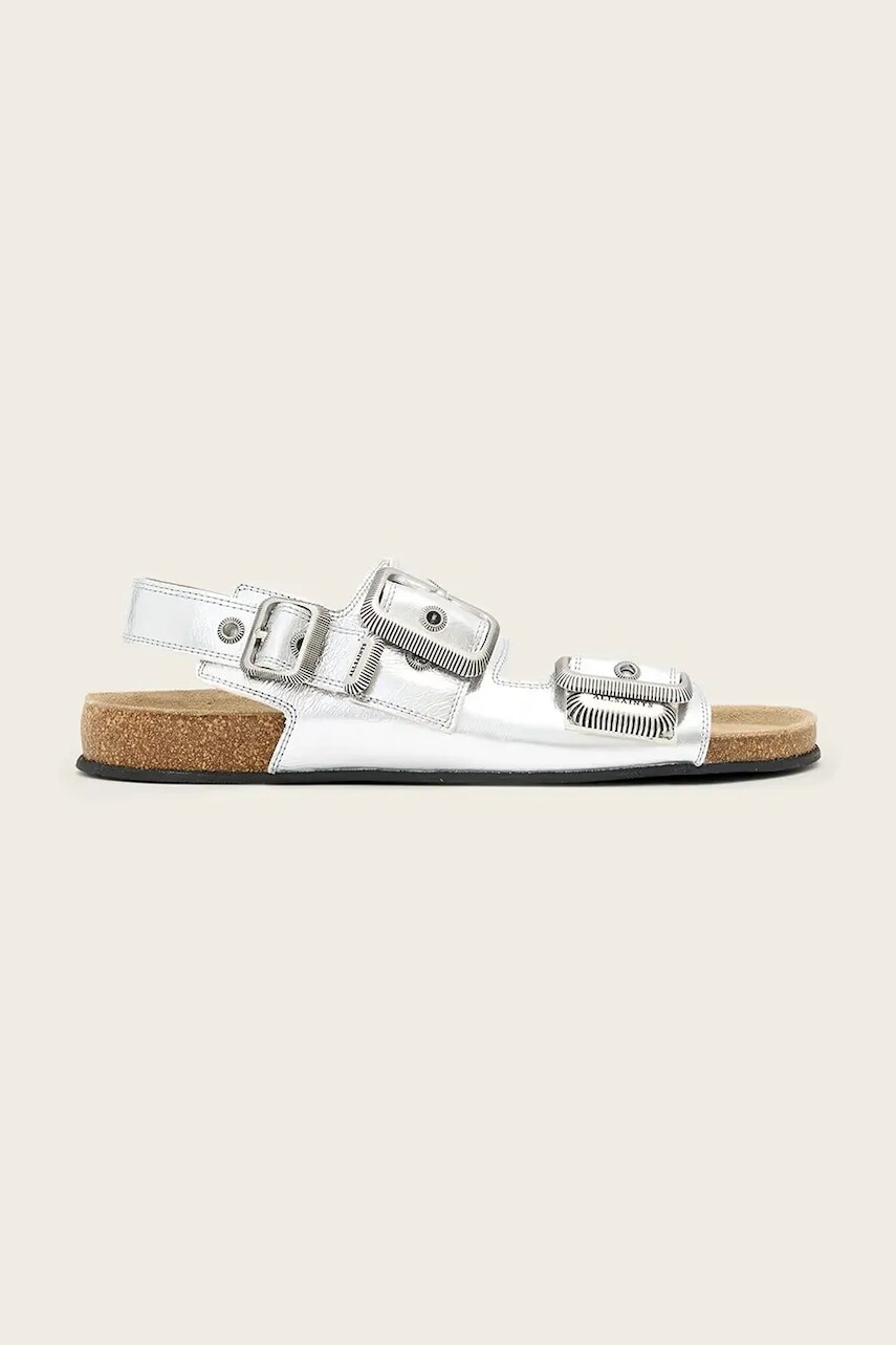 AllSaints sandále dámske kožené Staffa Sandal