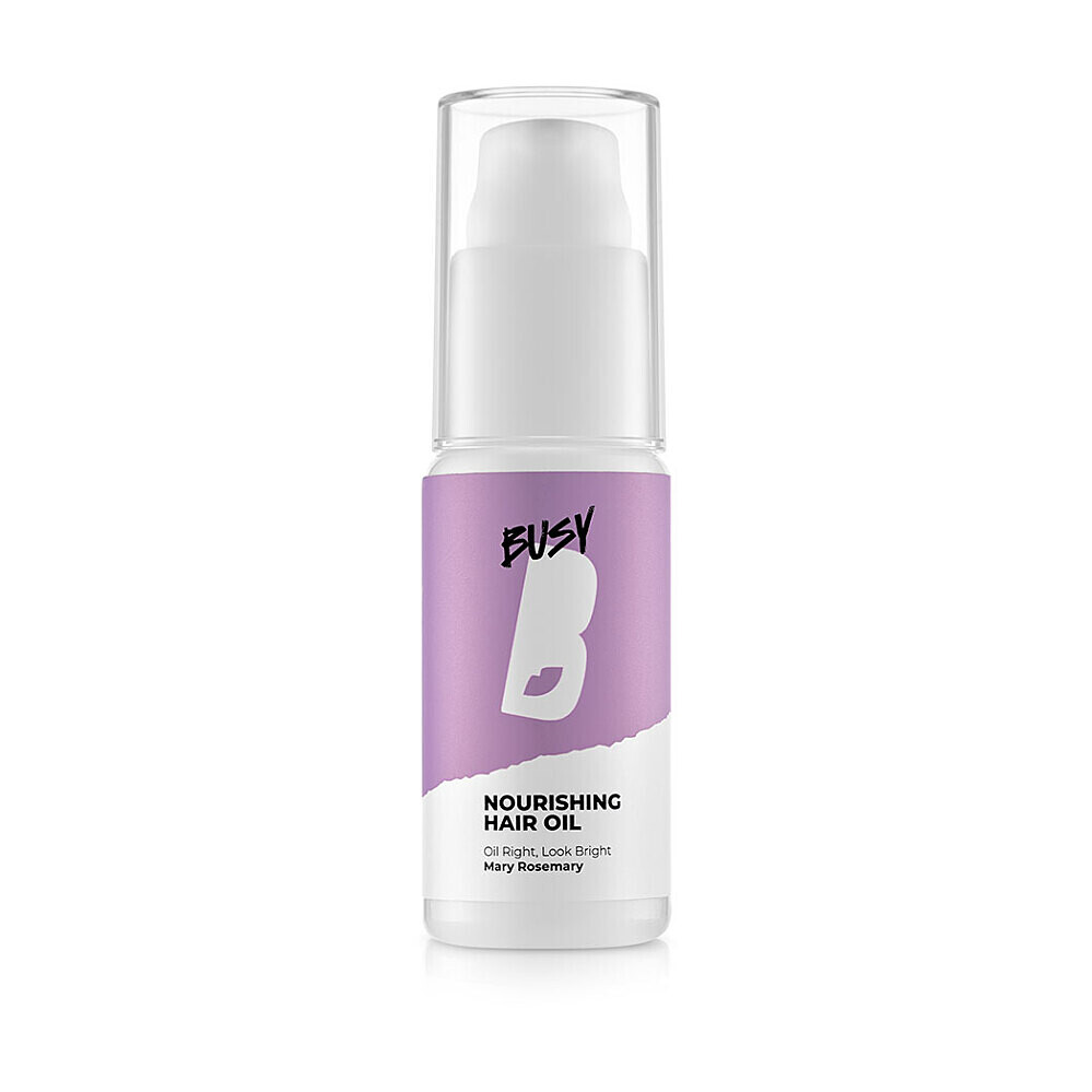 ANGRY BEARDS BusyB Vyživujúci olej na vlasy Mary Rosemary 50 ml