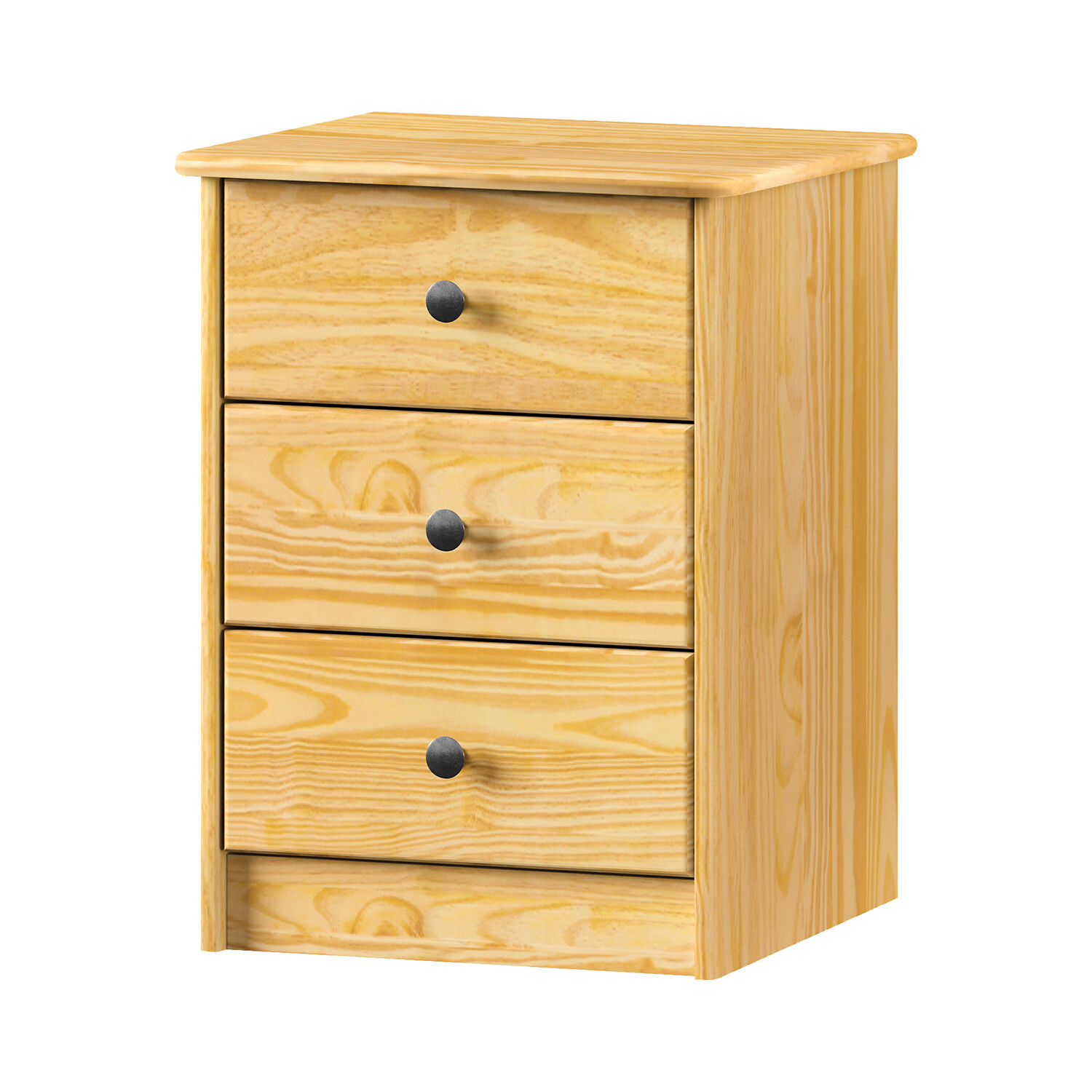 Komoda 2K - 3 zásuvky, kovové úchytky