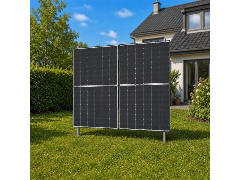 Plotová konštrukcia TIPA pre 2 solárne panely 910Wp