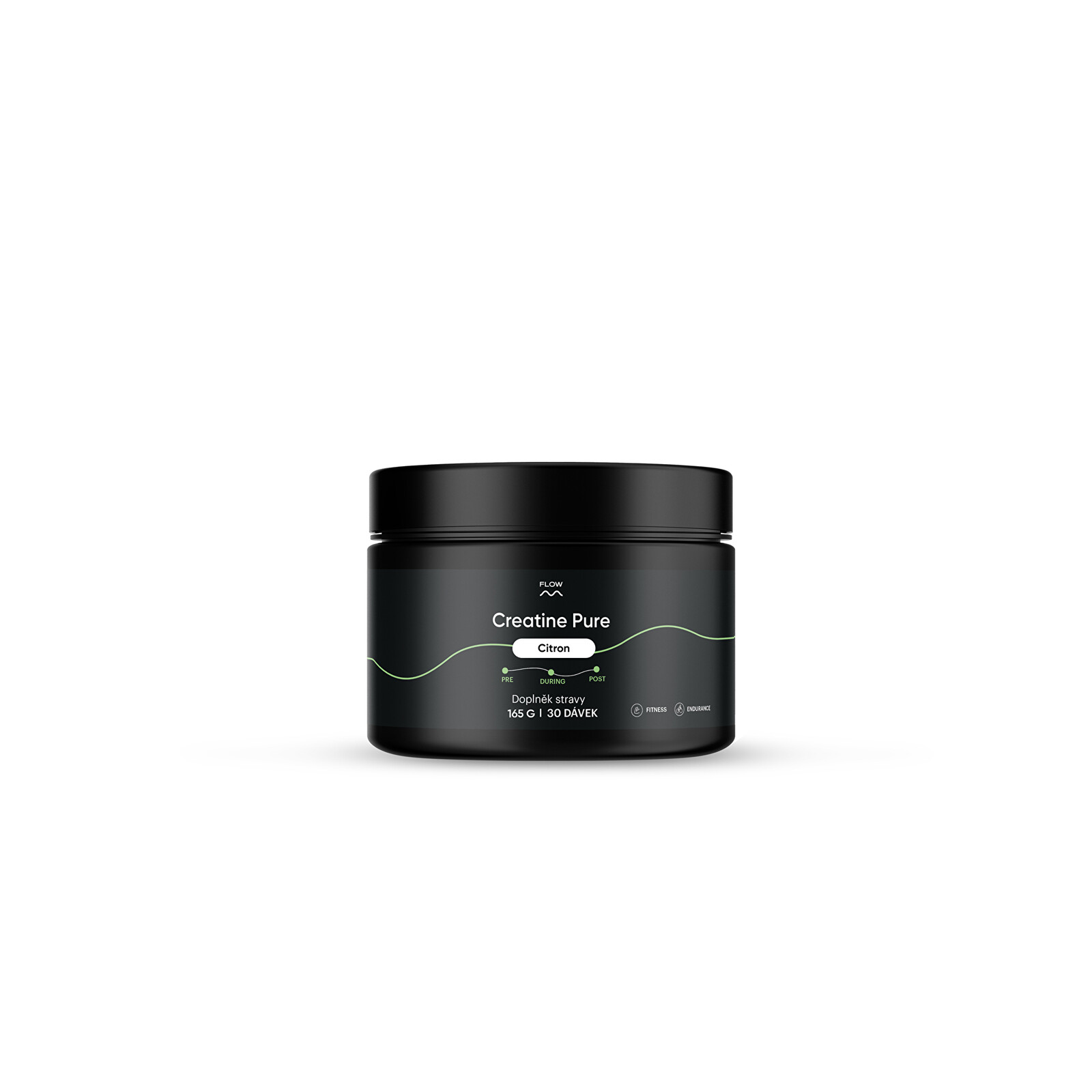Flow nutrition Creatine pure - citrón 165 g