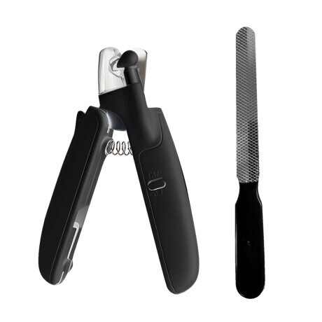 MG Pet Clipper elektrický zastrihávač pazúrov pre mačky a psy, čierny