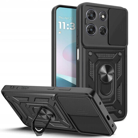 Tech-Protect Camshield kryt na Motorola Moto G57 Power / G67 Power, čierny