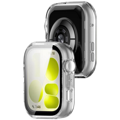 Tech-Protect Defense puzdro so sklom na Huawei Watch Fit 5, priesvitné