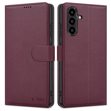 Tech-Protect Wallet knižkové puzdro na Samsung Galaxy A27 5G, mulberry