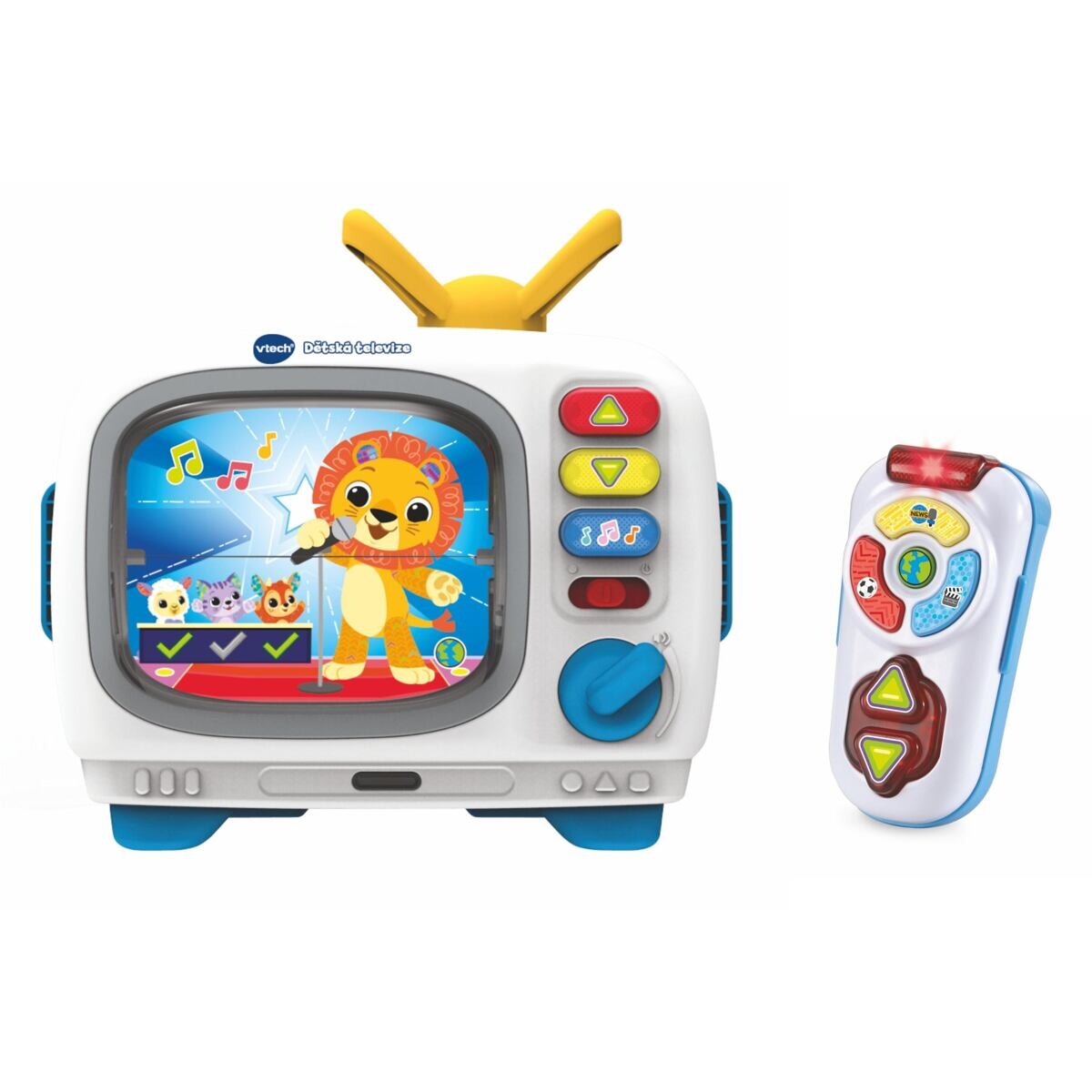 VTech Detská televízia CZ (s diaľkovým ovládaním)