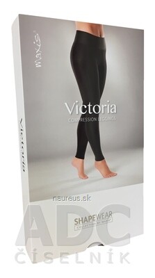 MAXIS a.s. MAXIS SHAPEWEAR VICTORIA LEGÍNY veľkosť L, kompresné, formujúce, čierne 1x1 ks