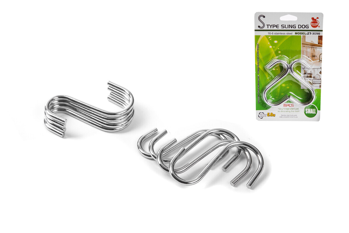 MAKRO - Háčiky 6cm sada 8ks