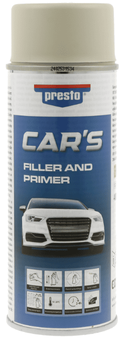 PRESTO CAR'S - Plnič v spreji (béžová, 0,4 L)