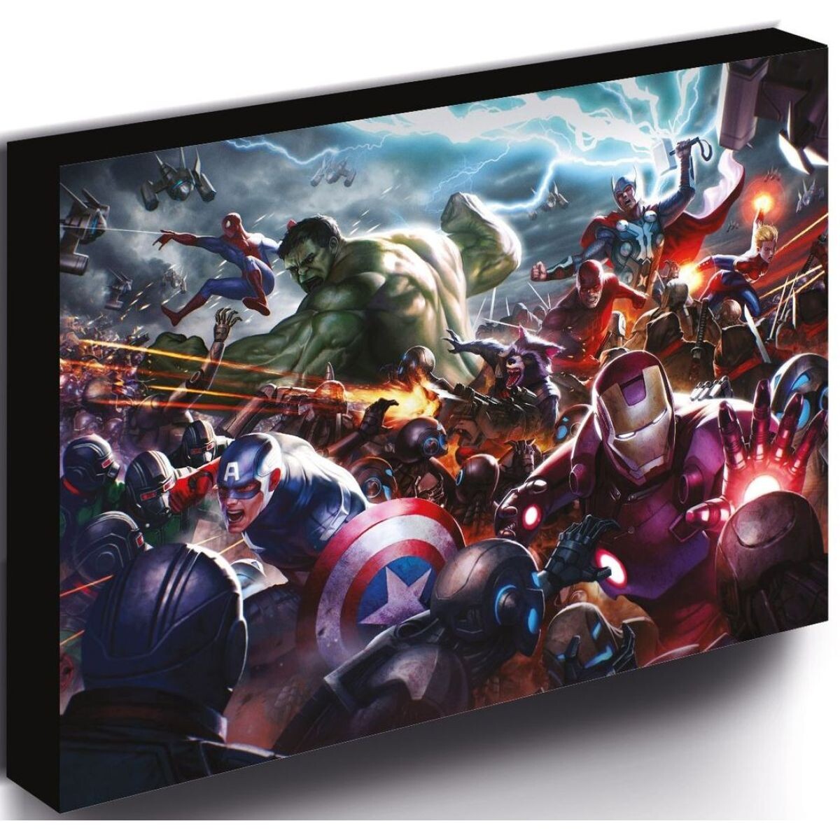 Pyramid International Marvel Obraz LED svietiaci 30x40 cm
