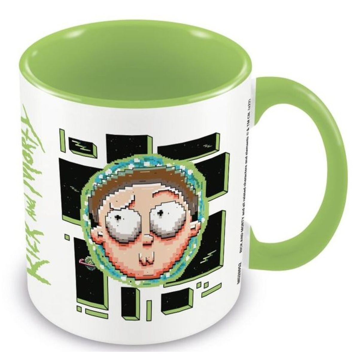 Pyramid International Rick and Morty Hrnček 315 ml Pixel Breakout