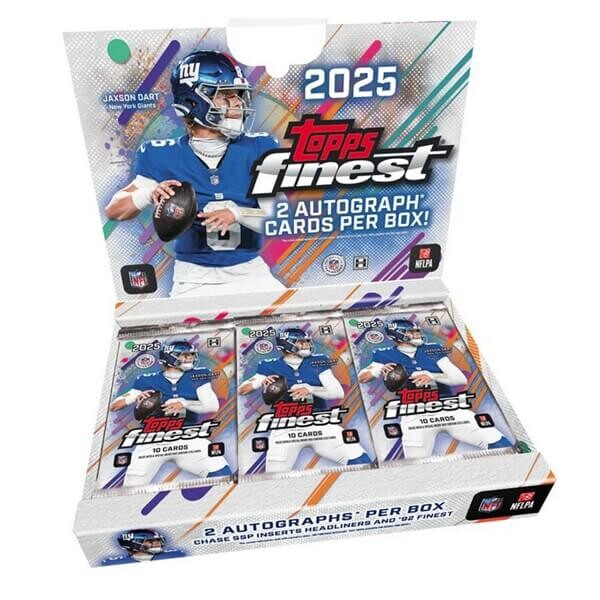 Topps 2025 Topps Finest Football Hobby Box - karty NFL