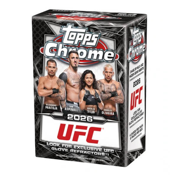 Topps Topps UFC Chrome Blaster Box 2026 - Zberateľské karty MMA