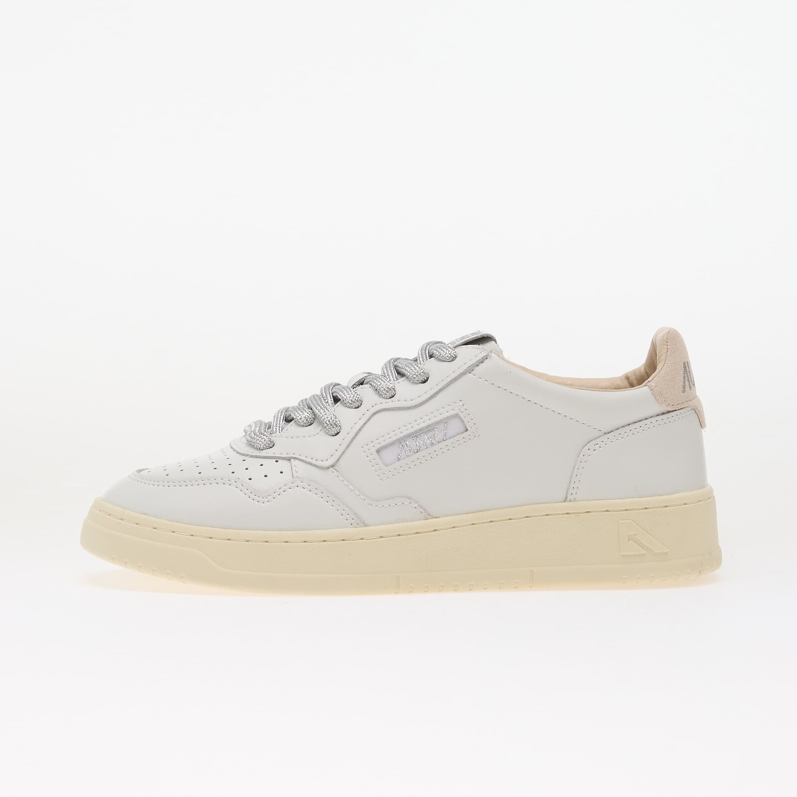 Tenisky Autry Medalist Low Wom White/ Silver EUR 37