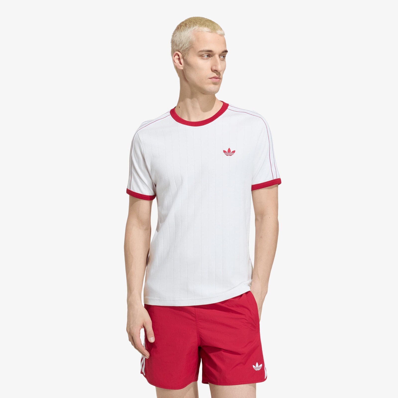 Tričko adidas 3s Tee Str Cloud White M