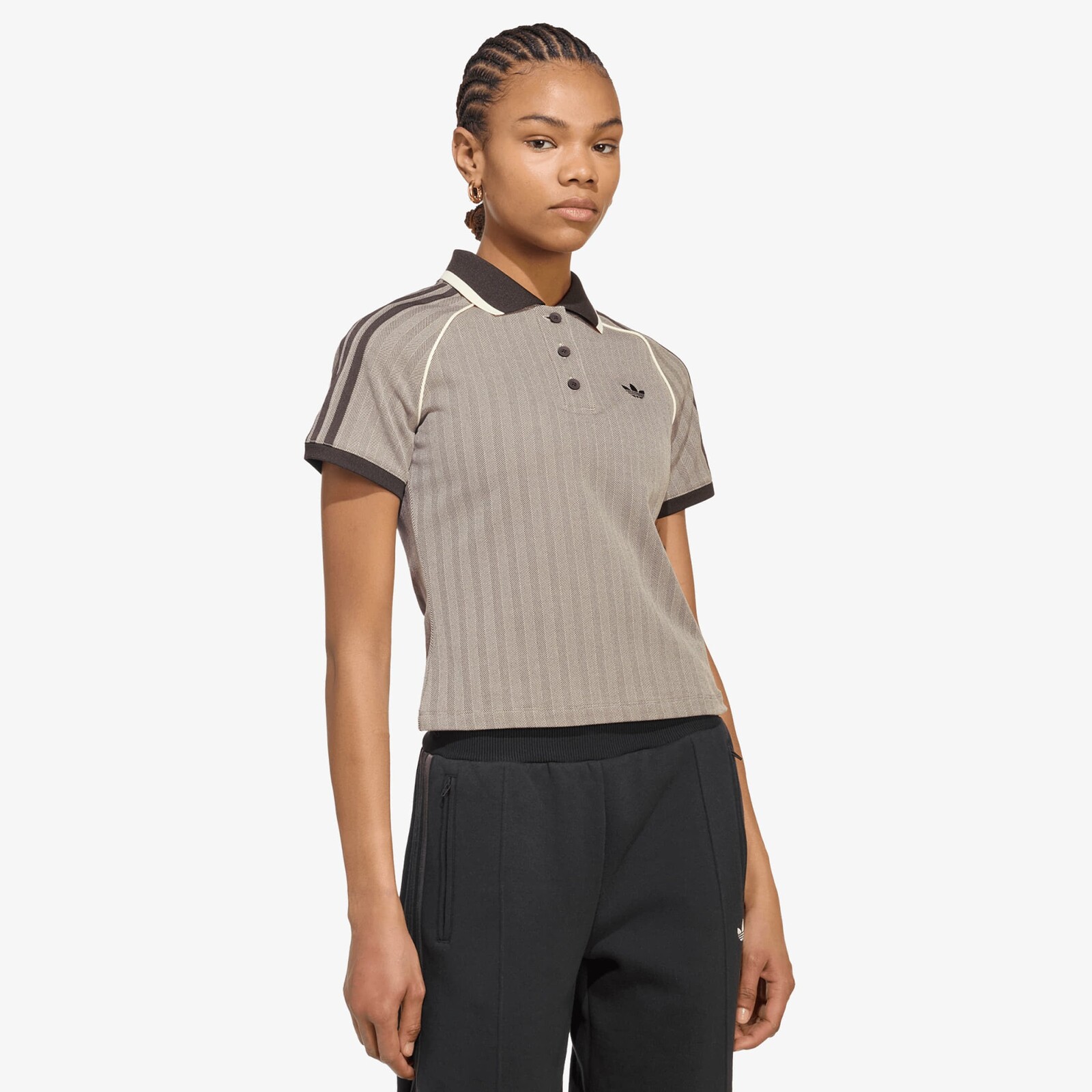 Tričko adidas Polo Shirt Light Brown M