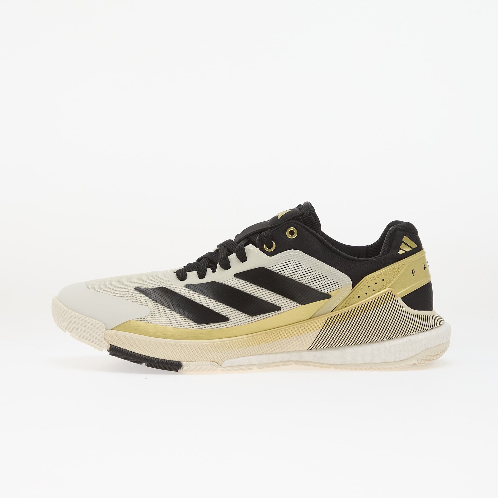 Tenisky adidas Crazyquick Boost Padel Off White/ Core Black/ Gold Met. EUR 41 1/3