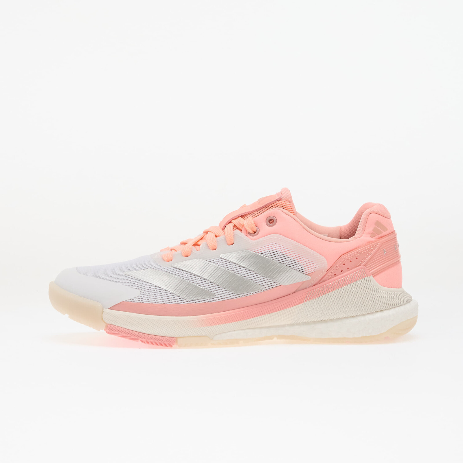 Tenisky adidas Crazyquick Boost Padel W Ftwr White/ Silver Met./ Frozen Turbo EUR 37 1/3