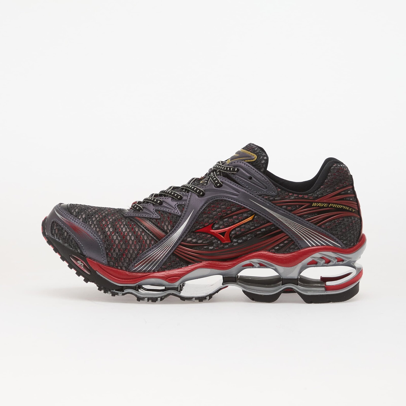 Tenisky Mizuno WAVE PROPHECY 1 Harbor Mist/ Chinese Red/ Black EUR 44.5