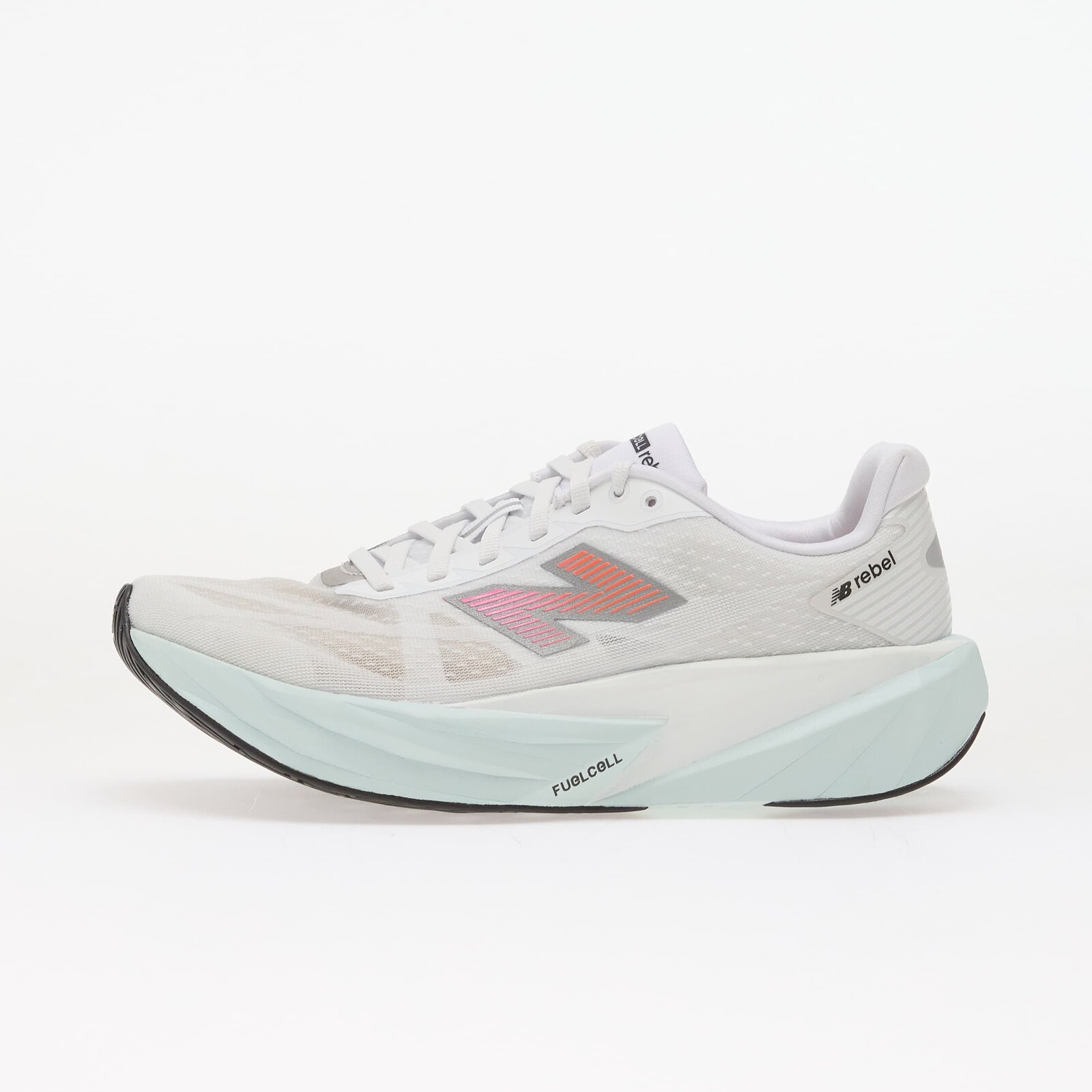 Tenisky New Balance FuelCell Rebel v5 White/ Pink Heat/ Glint Blue EUR 42