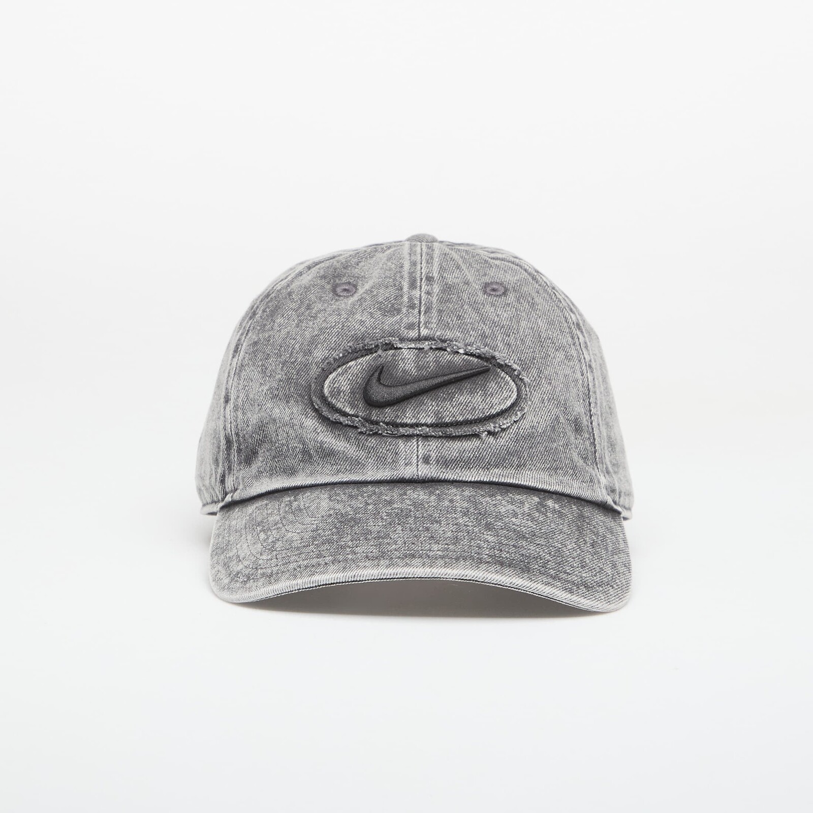 Šiltovka Nike Club Unstructured Denim Patch Cap Anthracite/ Anthracite M/L