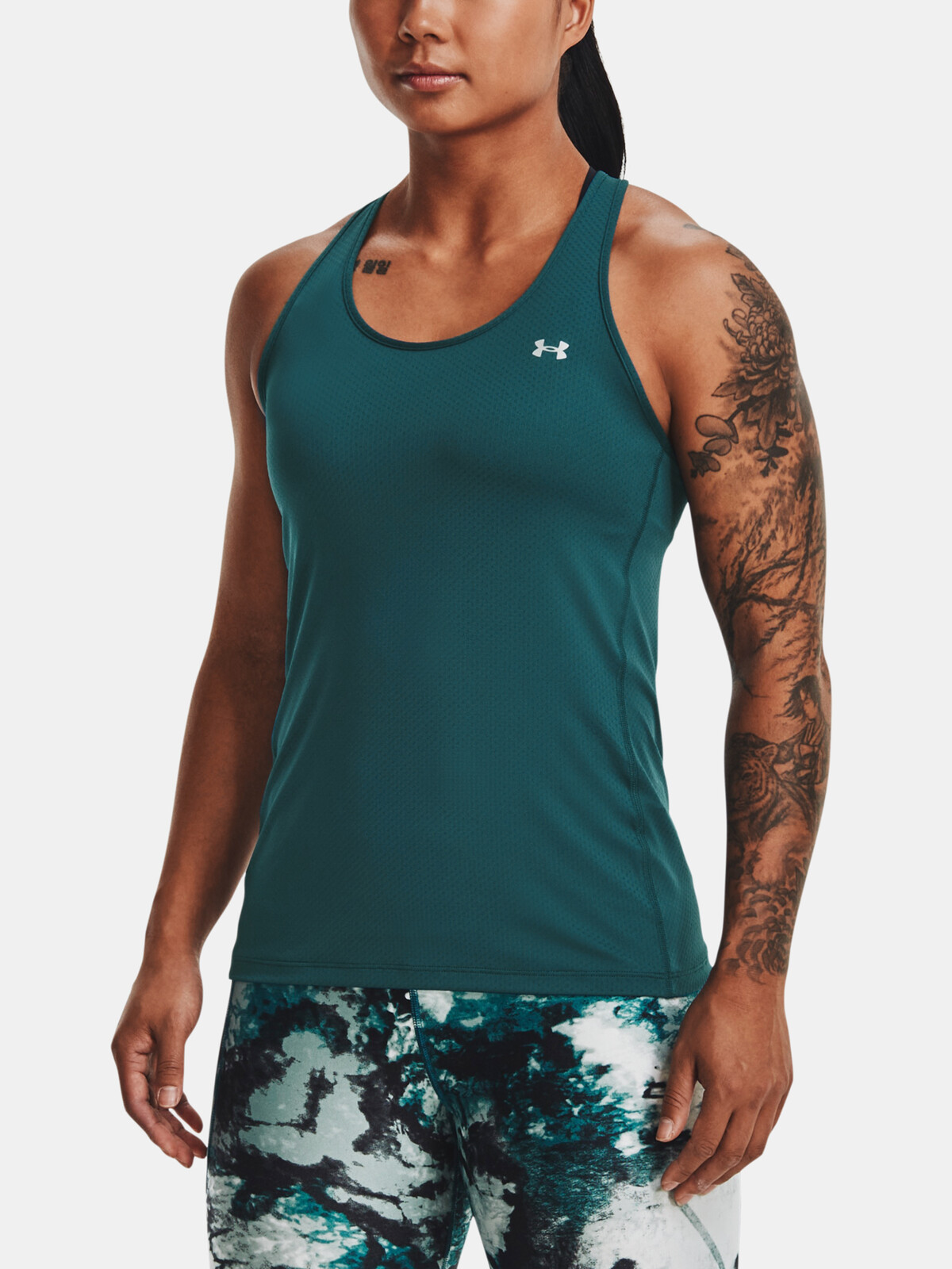Under Armour Tank Top UA HG Armour Racer Tank-GRN - Women