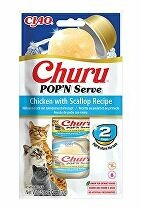 Churu Cat POP'N Serve Chicken with Scallop Recipe2x35g