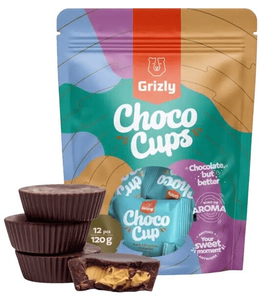 Grizly choco cups 120 g