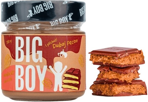 Big boy pekanový krém s příchutí dubajské čokolády 200 g